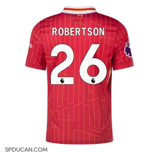 Muški Nogometni Dres Liverpool Andrew Robertson #26 Domaci 2024-25 Kratak Rukav